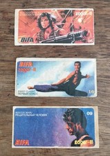 Chewing gum wrappers. Vintage Bifa Zagor. Rare. Zagor 2. Vintage stickers