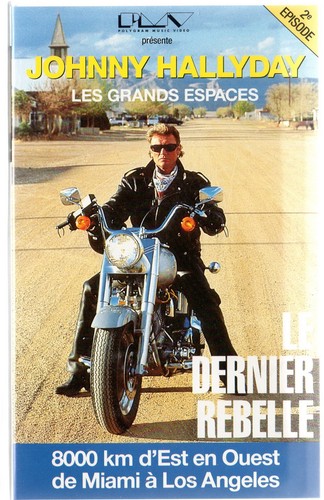 Johnny hallyday cassette vhs - hallyday,