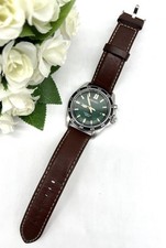 Montre Seiko Kinetic automatique à remontage cinétique avec bracelet en cuir ma