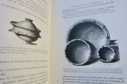 Poterie gauloise etude sur - etude,