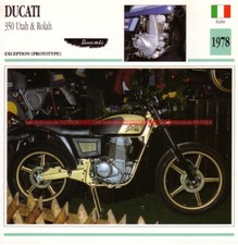 DUCATI 350 Utah & Rolah 1978 