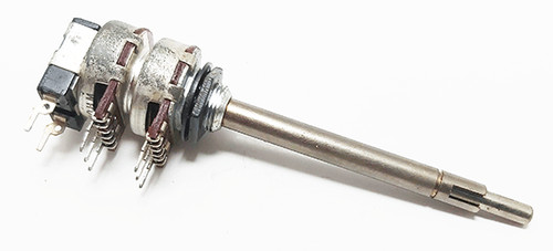 Potentiomètre stéréo 2x470k - stéréo,