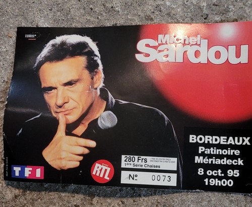 Place concert michel sardou - place,