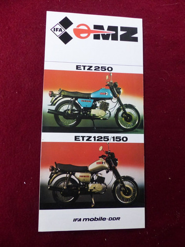 Prospectus catalogue moto mz - catalogue,