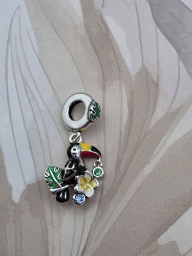 Breloque pendentif toucan - breloque,