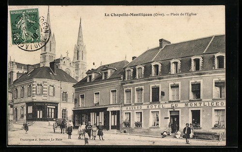 Cpa chapelle montligeon - cpa, la