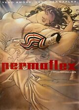 Milo Manara, 70s - PERMAFLEX - Original Vintage Poster cm 99 x 68