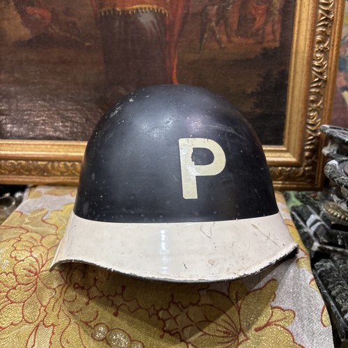 Ancien casque police - ancien, militaire