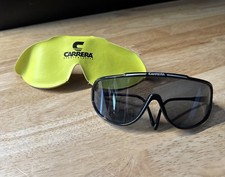Carrera Vintage Sunglases Model 5430 with Original Pouch Made in Austria - Black