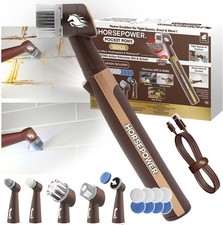 Horsepower Pocket Pony Gold Waterproof 5 Brush Heads & LED AS-SEEN-ON-TV