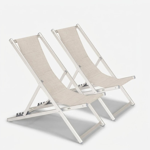 Chaises plage pliantes - chaises,