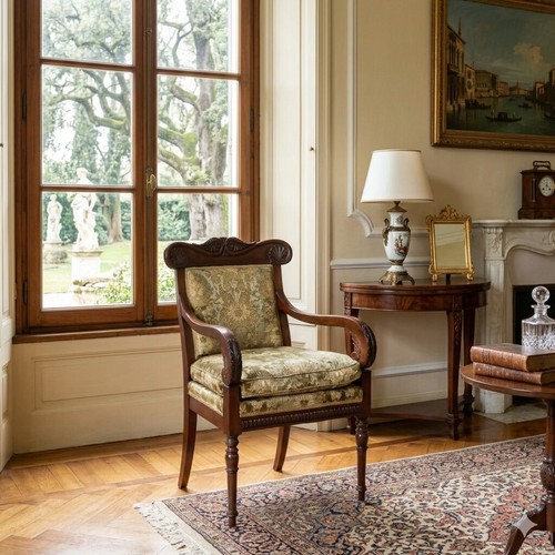 Fauteuil louis philippe - louis, ancien