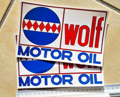 Gros autocollant wolf motor - gros,