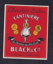 Ancienne étiquette Chicorée