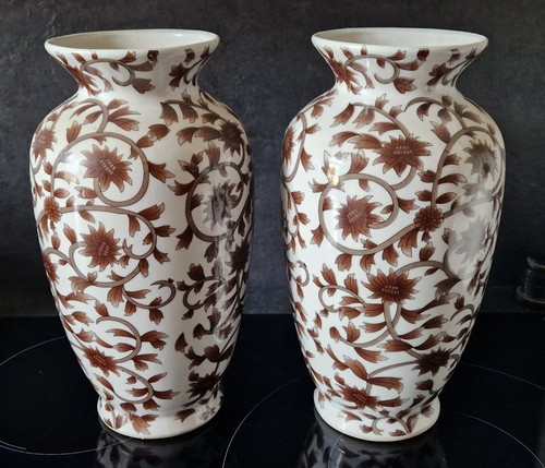 Paire vases chinois - vases,
