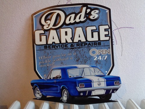 Tole metal dad garage - metal,