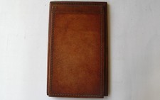 Porte-bloc-notes cuir piqué