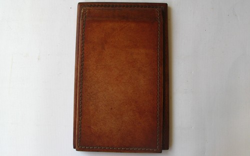 Porte bloc notes cuir piqué - porte-bloc-notes,