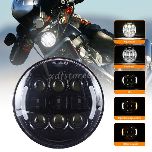 4 moto phare - 5-3/4'',