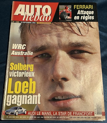 Auto hebdo autohebdo - 1409, du