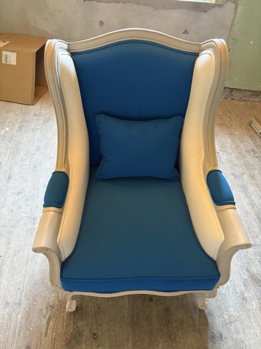 Fauteuil bergère style louis - bergère,