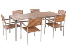 Table jardin 6 chaises - et,