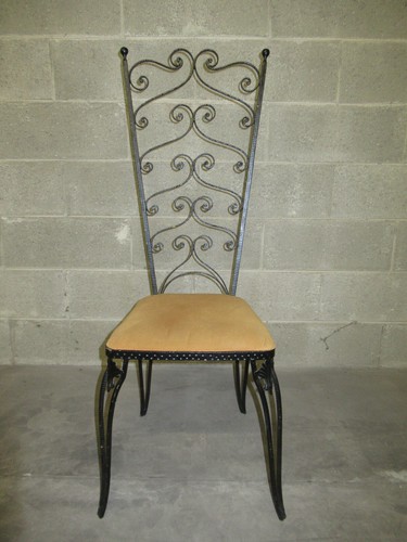 Ancienne chaise fer - ancienne, en