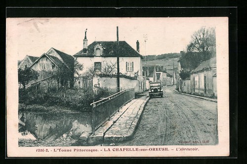 Cpa chapelle sur oreuse - la, chapelle-sur-oreuse