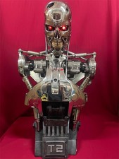 sideshow T2T750 1:1 Terminator bust upgrade version with chip on top of the head