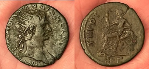 Monnaie romaine nerva ou - monnaie,