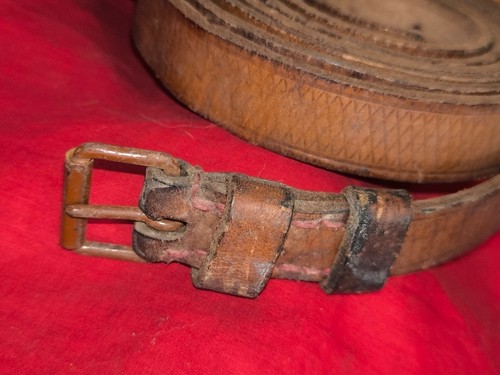 Sangle cuir quadrillé - sangle,