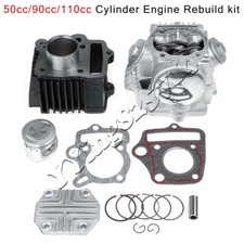 110cc ATV Dirt Bike Engine Cylinder Head Rebuild Kit 52.4mm Roketa SSR Kazuma