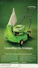  1973 Advertising 0222 Advertising Fenwick Electronic Lawn-Boy Lawnmower
