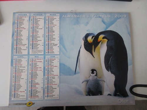 Calendrier poste - poste,