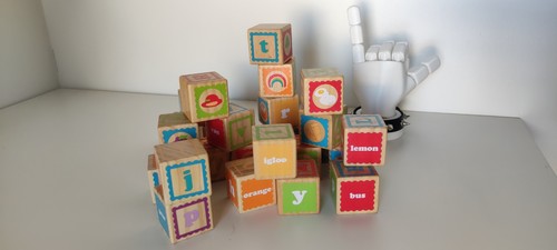 Cubes bois - en, (anglais)