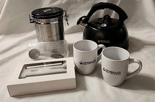 HERBALIFE NUTRITION STAINLESS STEEL KETTLE/ COFFEE VAULT/ ELECTRIC FROTHER