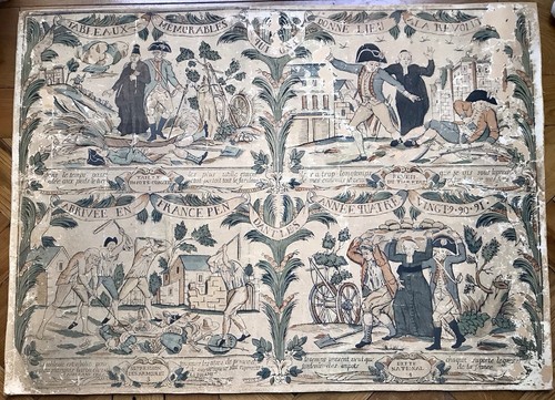 Gravure ancienne xviii - xviii, 18eme
