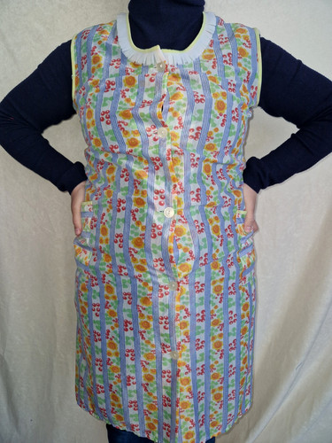 Nylon dederon smock apron - nylon,