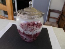 Ancien seau à biscuit, à