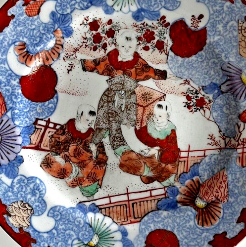 Belle assiette imari - ,
