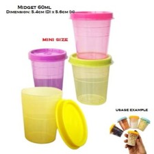 12 X Tupperware Tupper Mini
