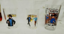 3 Verres Collection Amora Les Aventures De Tintin