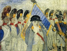 James Ensor : The remorse of the Corsican Ogre: 1890 : Archival Canvas Art Print