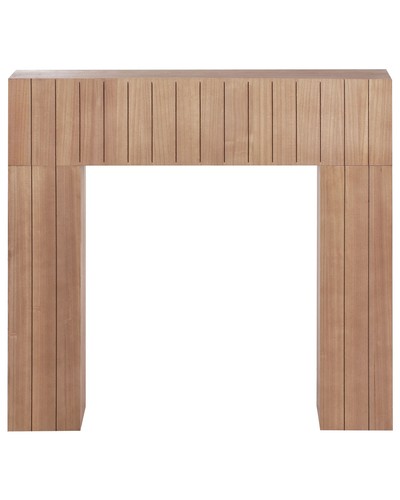 Manteau cheminée mdf - cheminée, en