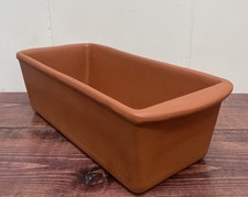 Tufty Ceramics Artisan Terracotta  Loaf Baking Pan 9.5 x 5 x 3 - Rare Find!