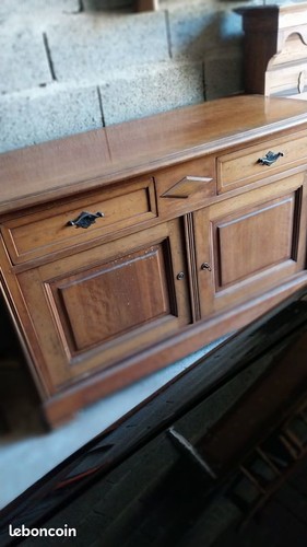 Commode tiroirs merisier - commode,