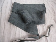 Bandes molletières drap laine kaki troupe Campagne de France 1940