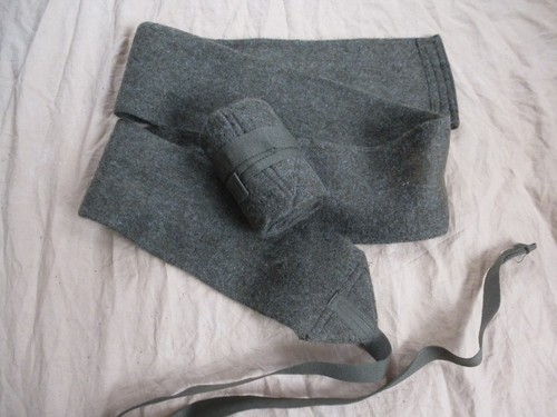 Bandes molletières drap - , laine