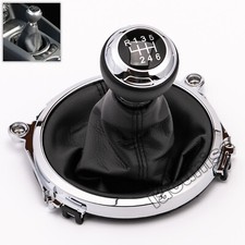 6 VITESSES CUIR POMMEAU LEVIER DE VITESSE MANUEL SOUFFLET GUÊTRE pour AUDI TT 8J