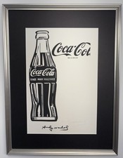 Andy Warhol  1928 - 1987  Hand Signed  Lithograph   Framed  Attibuted Art